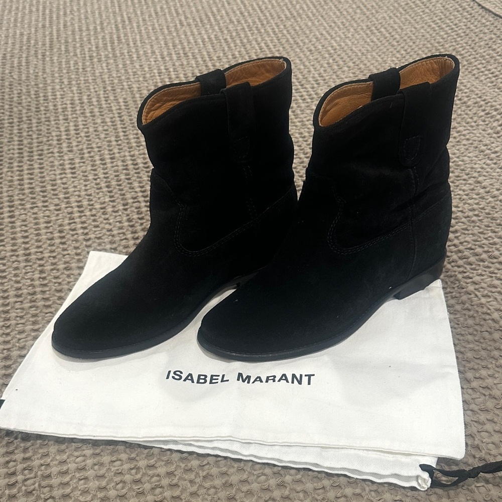 Isabel Marant Elegant Black Ankle Booties